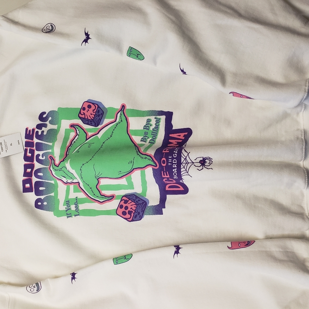 Oogie boogie crew sweatshirt